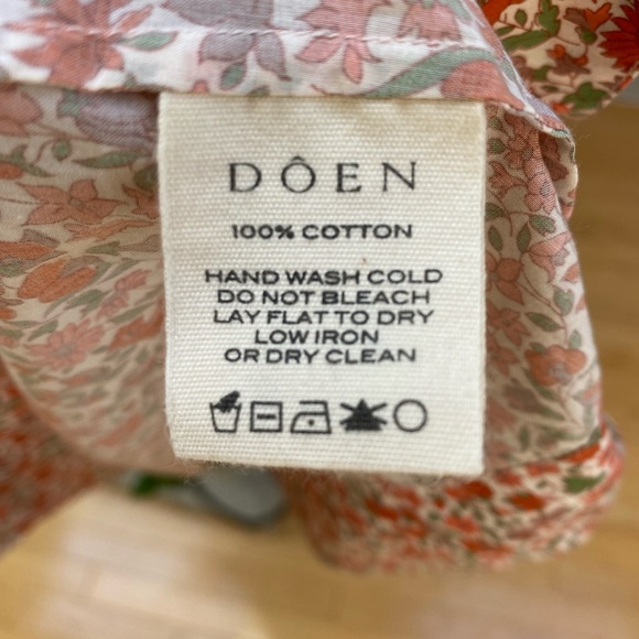 NWOT Doen chime dress in coral poppy size xs - Picture 4 of 5